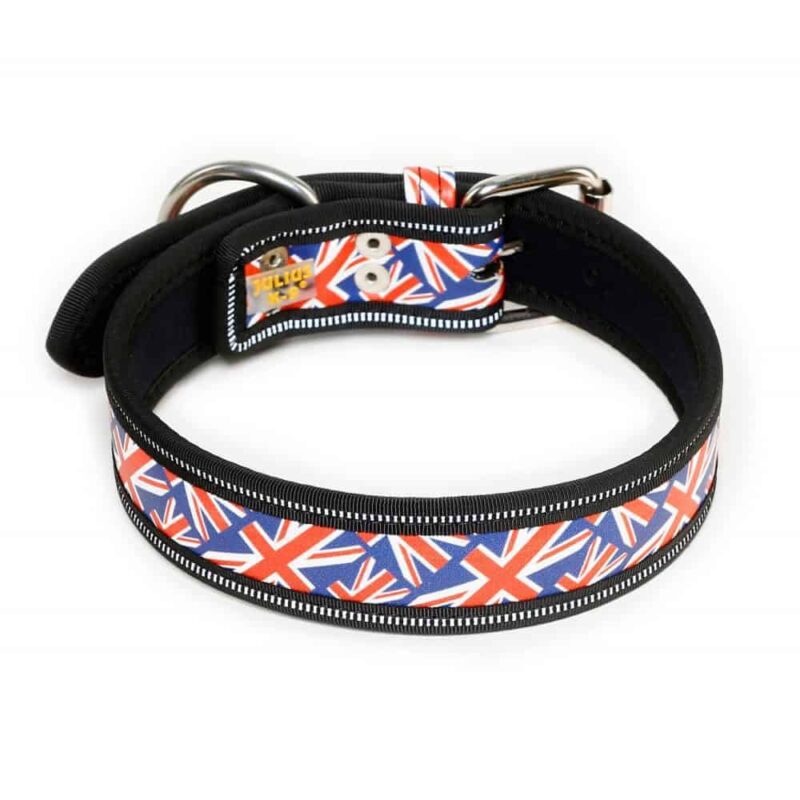 JuliusK9 British Flag Dog Collar Pet Shop Direct