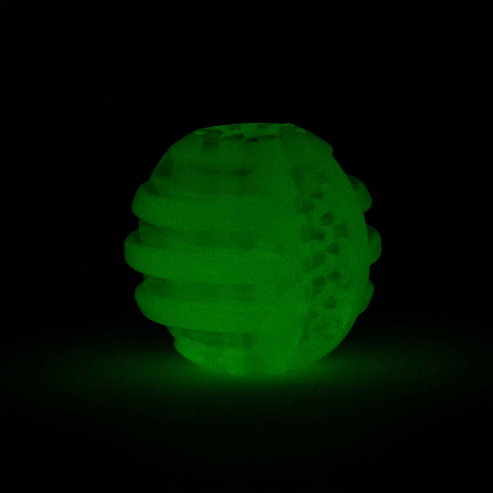 991509-3 glow in the dark dog ball