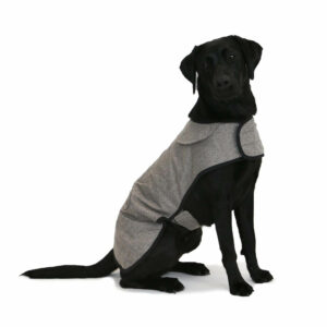 fleece lined dog coat