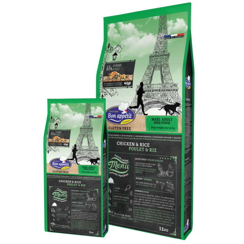 Bon Appetit Adult Dog Lamb & Salmon & Rice Dry Food hypoallergenic