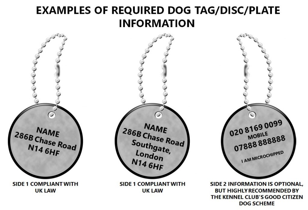 Dog Name Tags UK Legal Requirements for Dog’s ID Tags in the UK
