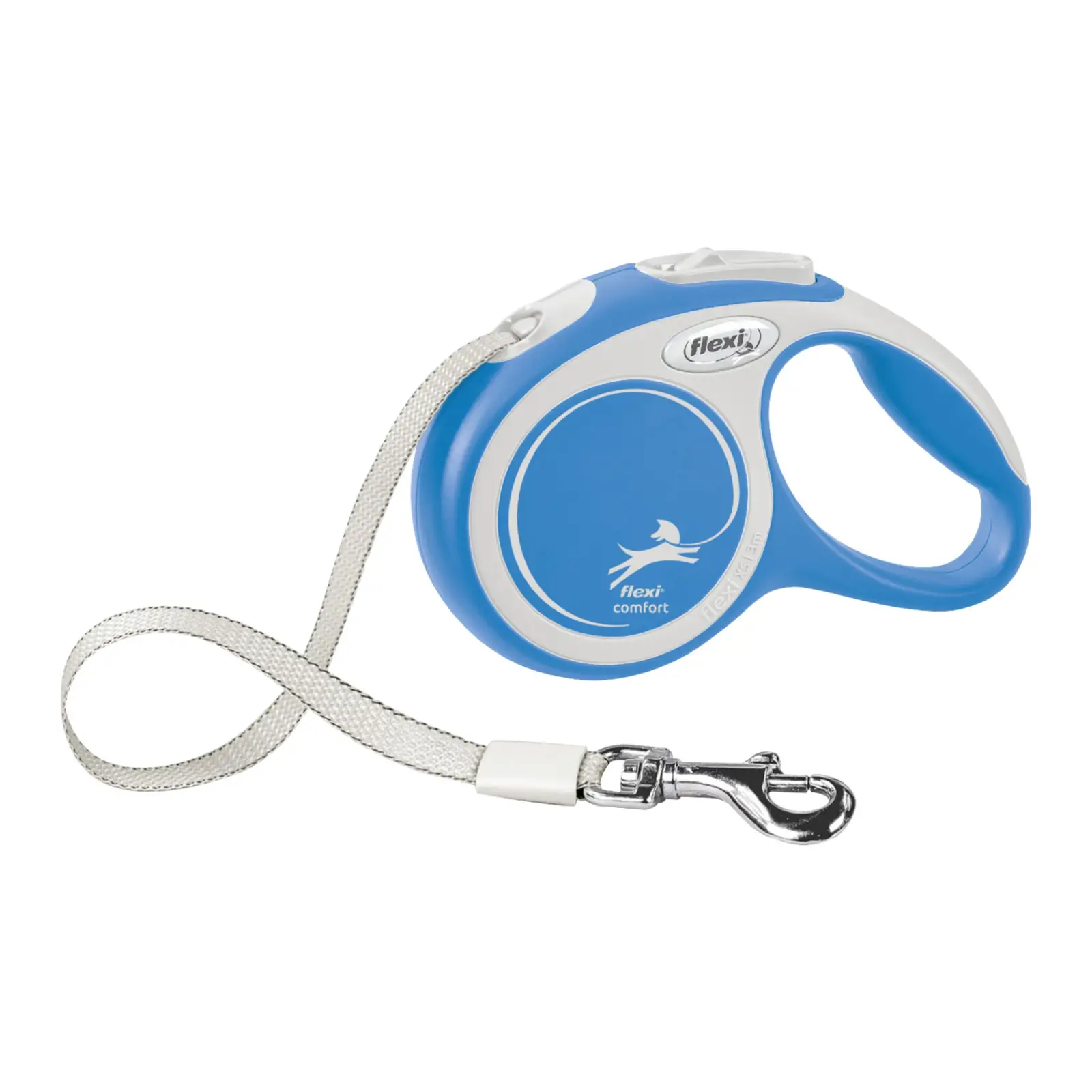Flexi-Tape-Comfort-Dog-Retractable-Lead-Blue-XS-3m flexi comfort tape dog lead