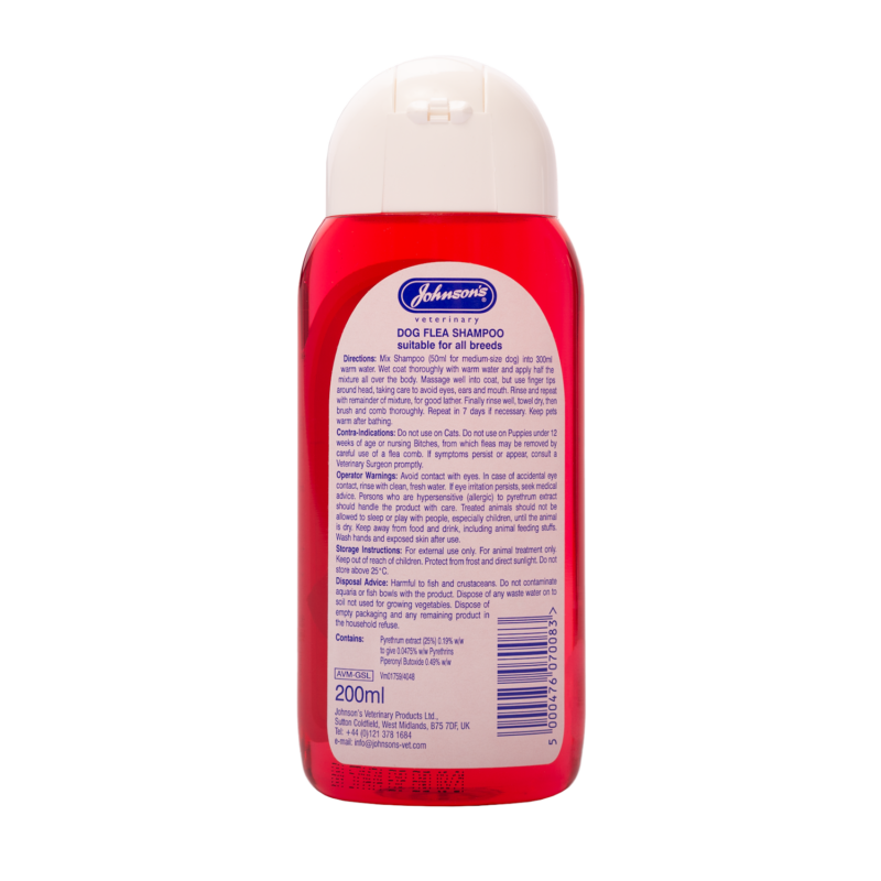 Puppy Flea Shampoo Johnson’s Dog & Puppy Flea Shampoo Pet