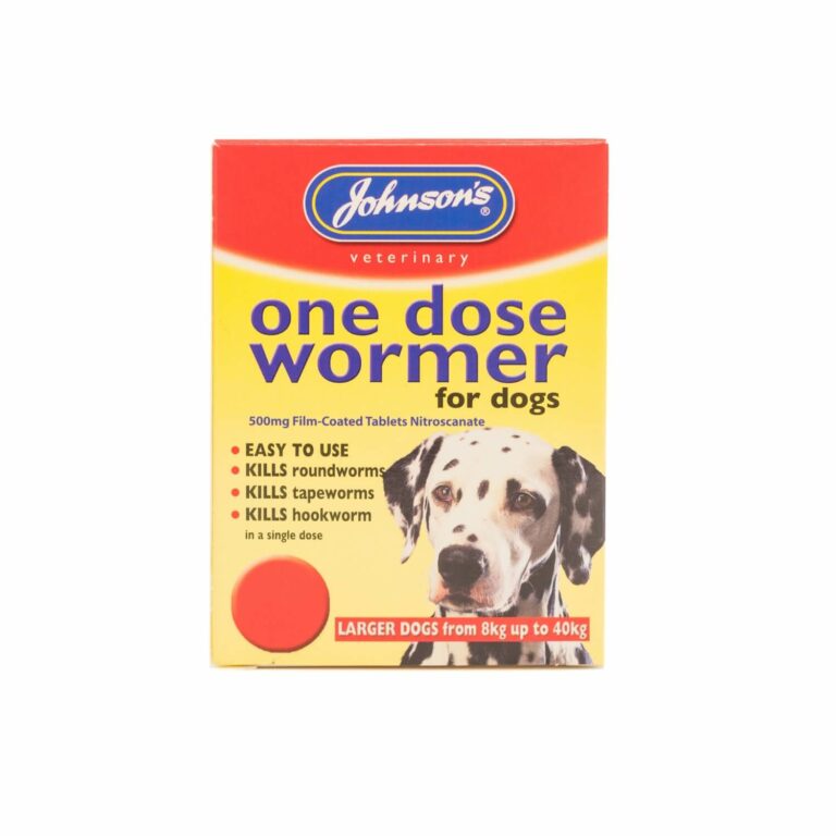 johnsons one dose wormer for dogs