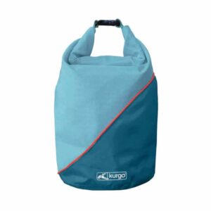 Kurgo Travel Food Storage Bag Kibble Carrier - Coastal Blue