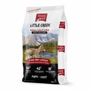 Grain Free Puppy Food: Natura Wild Little Creek