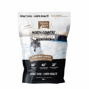 Grain-Free Dry Dog Food Natura Wild North Country: poultry, duck & turkey - 2 Kg