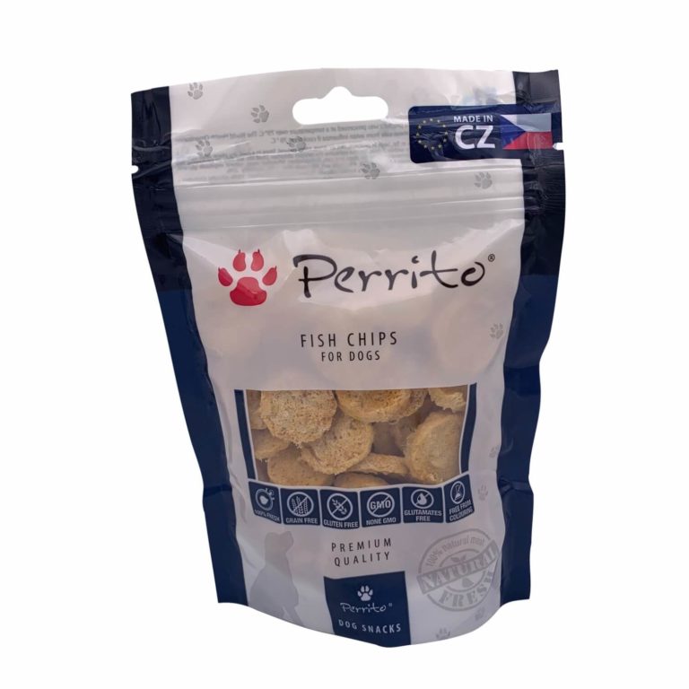 Dried Fish Dog Treats Perrito Fish Chips 100 Natural Direct