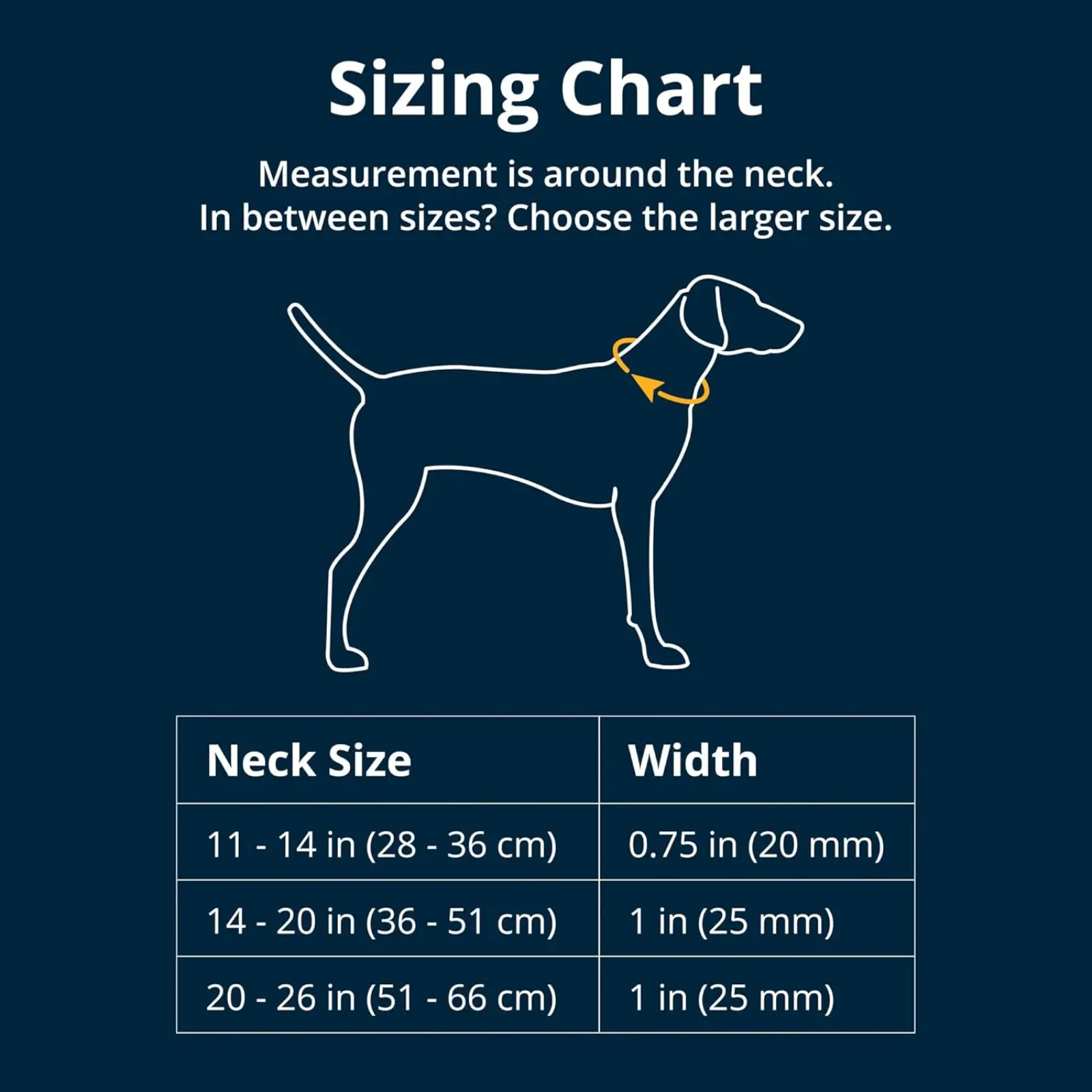Ruffwear-Chain-Reaction-Size-Chart