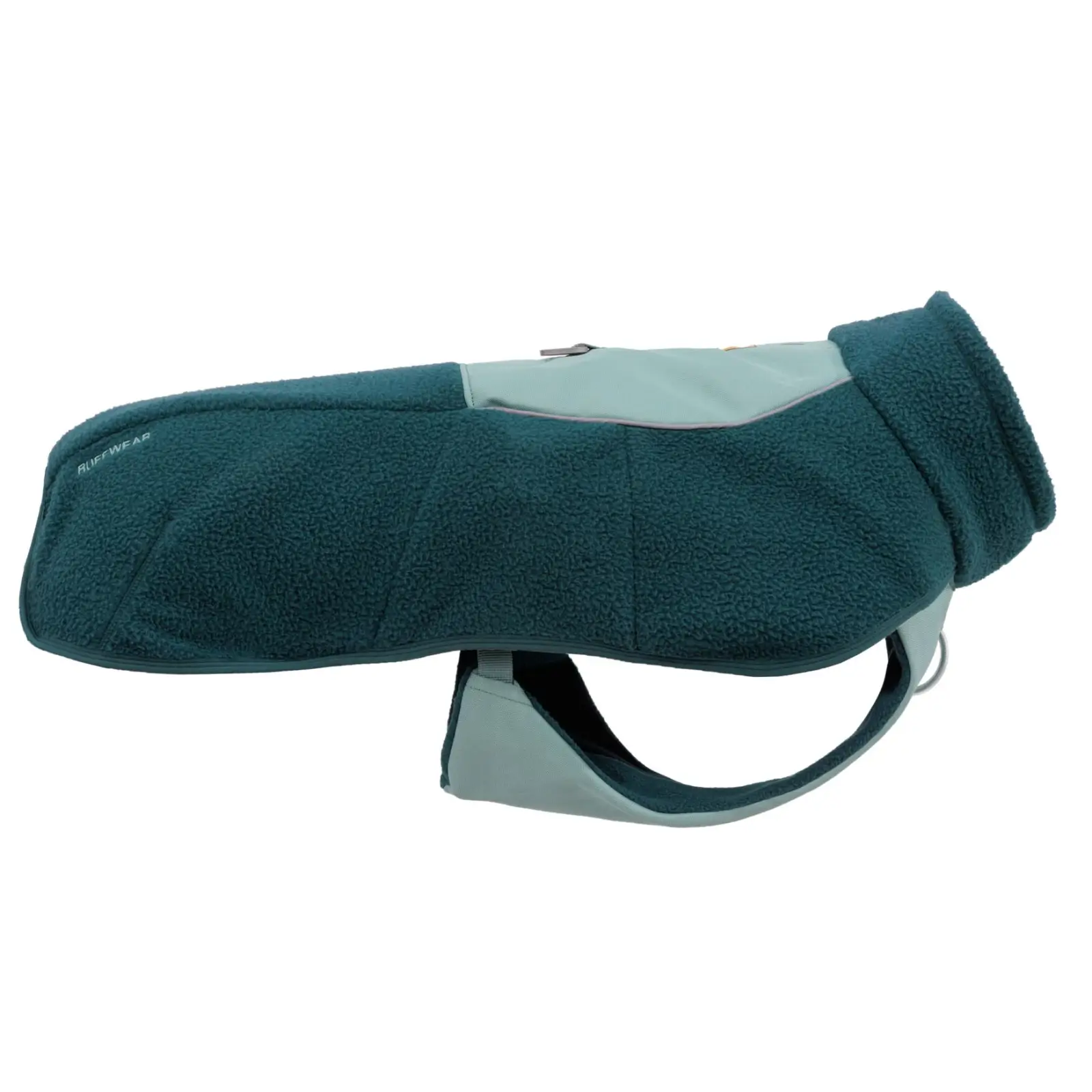 Ruffwear-Timberline-Fuse-Fleece-Vest_Deep-Teal_Silluette_RW-015 Ruffwear Timberline Fuse