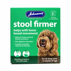 stool firmer for dogs