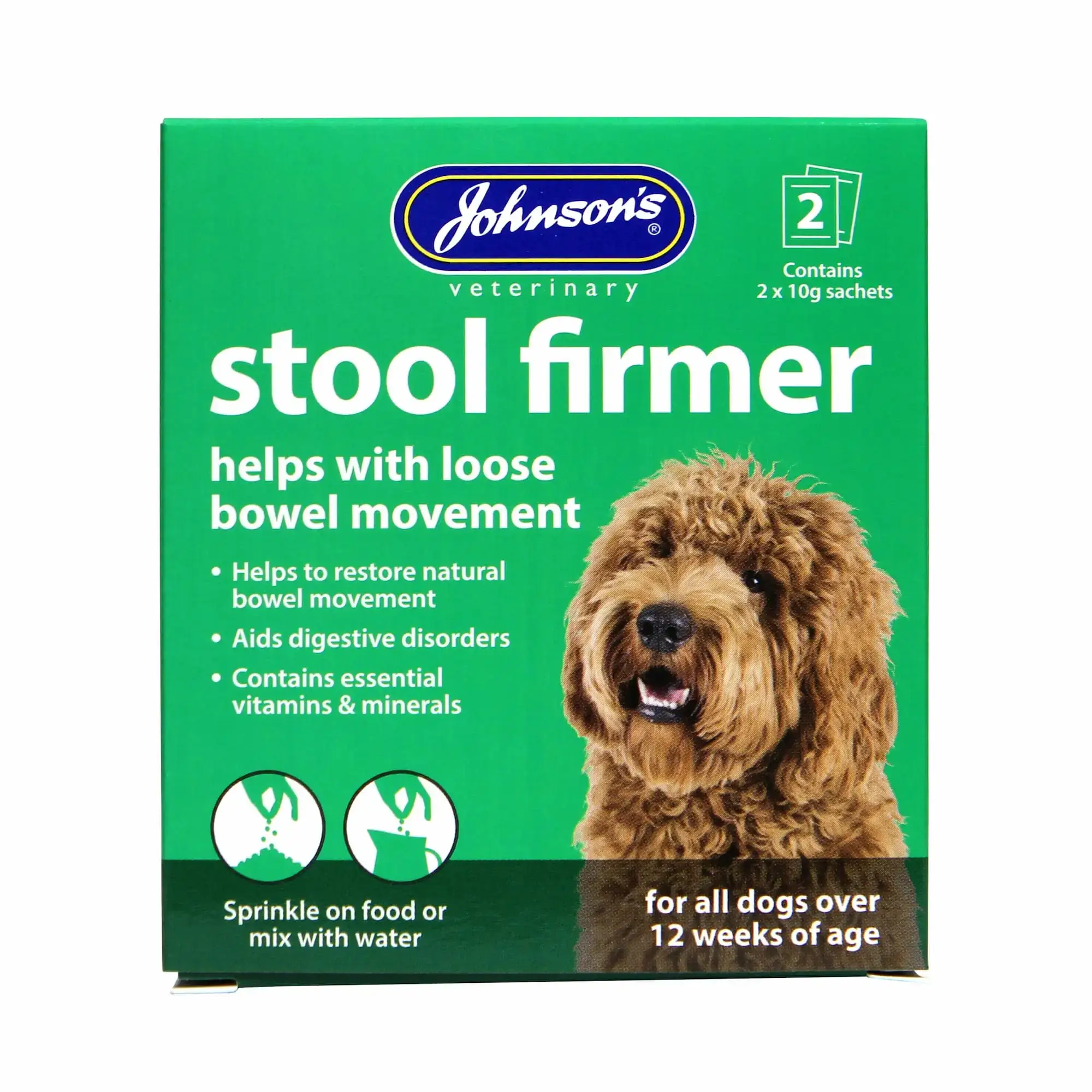 stool firmer for dogs