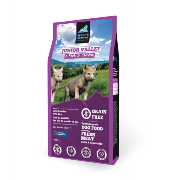 grain free junior dog food