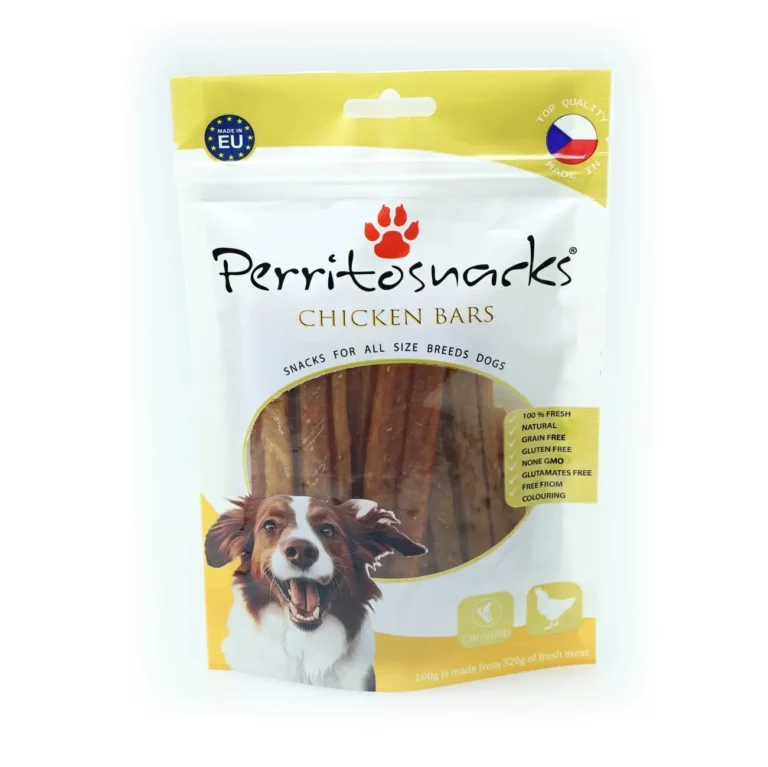 Perrito Chicken Cakes Natural Dog Treats – Bulk Healthy Training Chews, Czech Republic Made, Adult Dogs