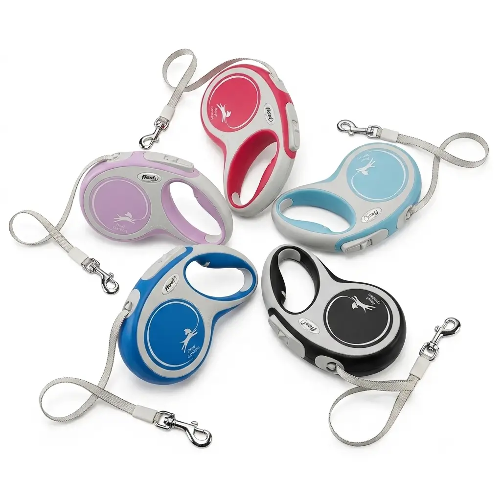flexi-comfort-tape-dog-lead-Black-Blue-Light-Blue-Red-Pink (1) flexi comfort tape dog lead