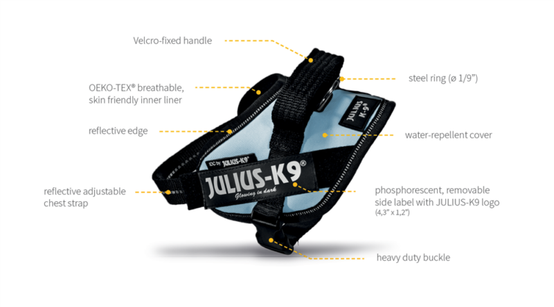 Julius K9 Harness Washing Instructions petshopdirect.co.uk