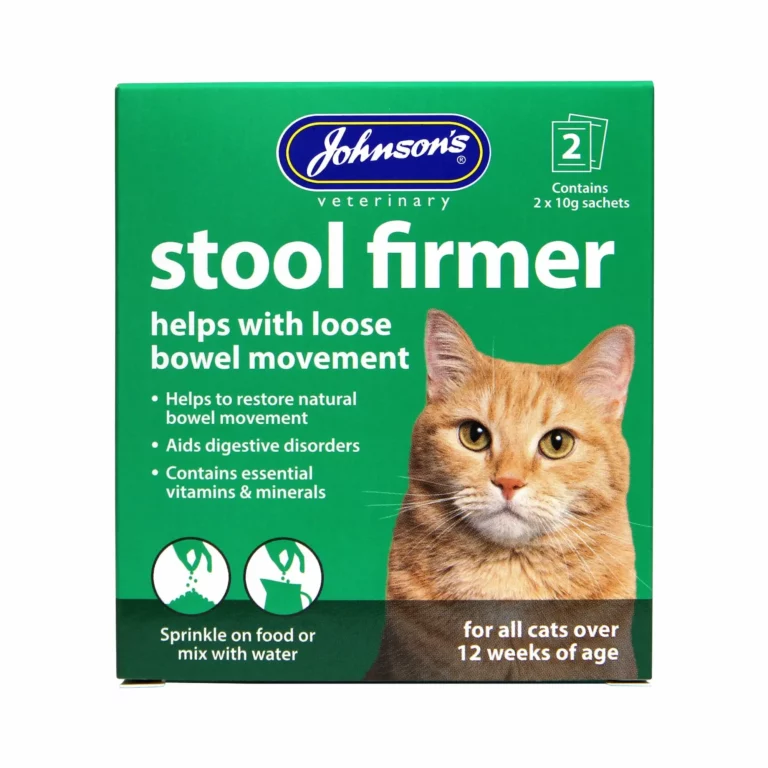 stool firmer for cats
